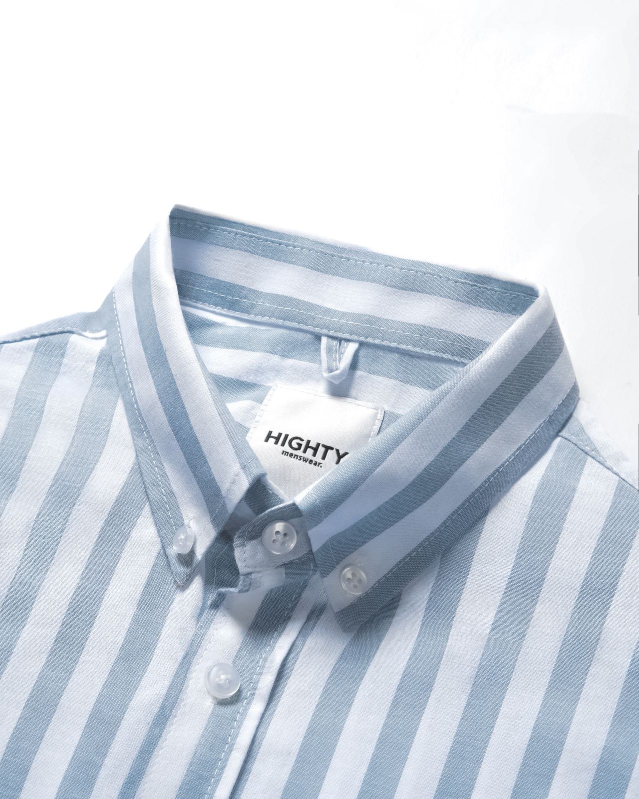 Blue Stripes Long Sleeves Shirt - Image 5