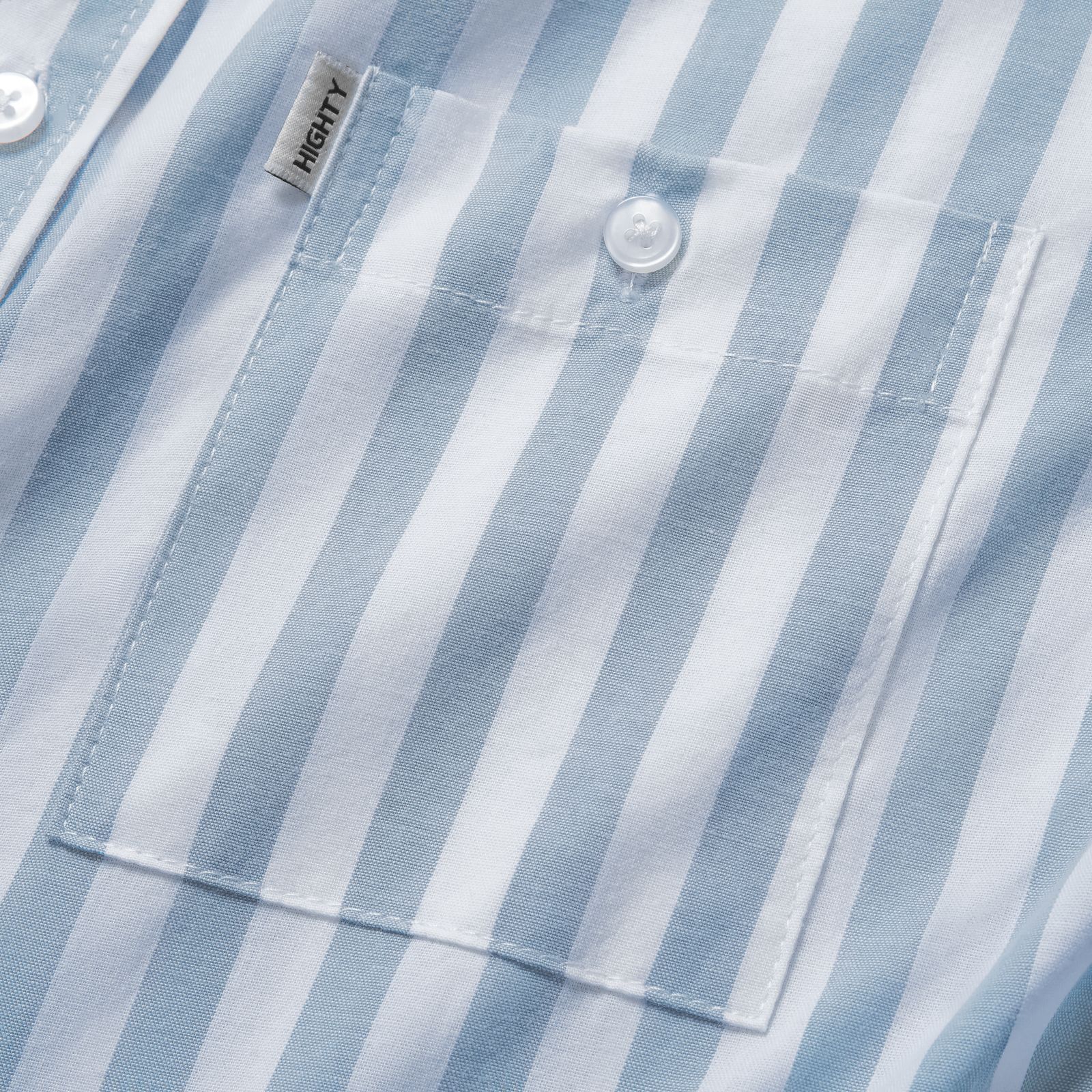 Blue Stripes Long Sleeves Shirt - Image 6