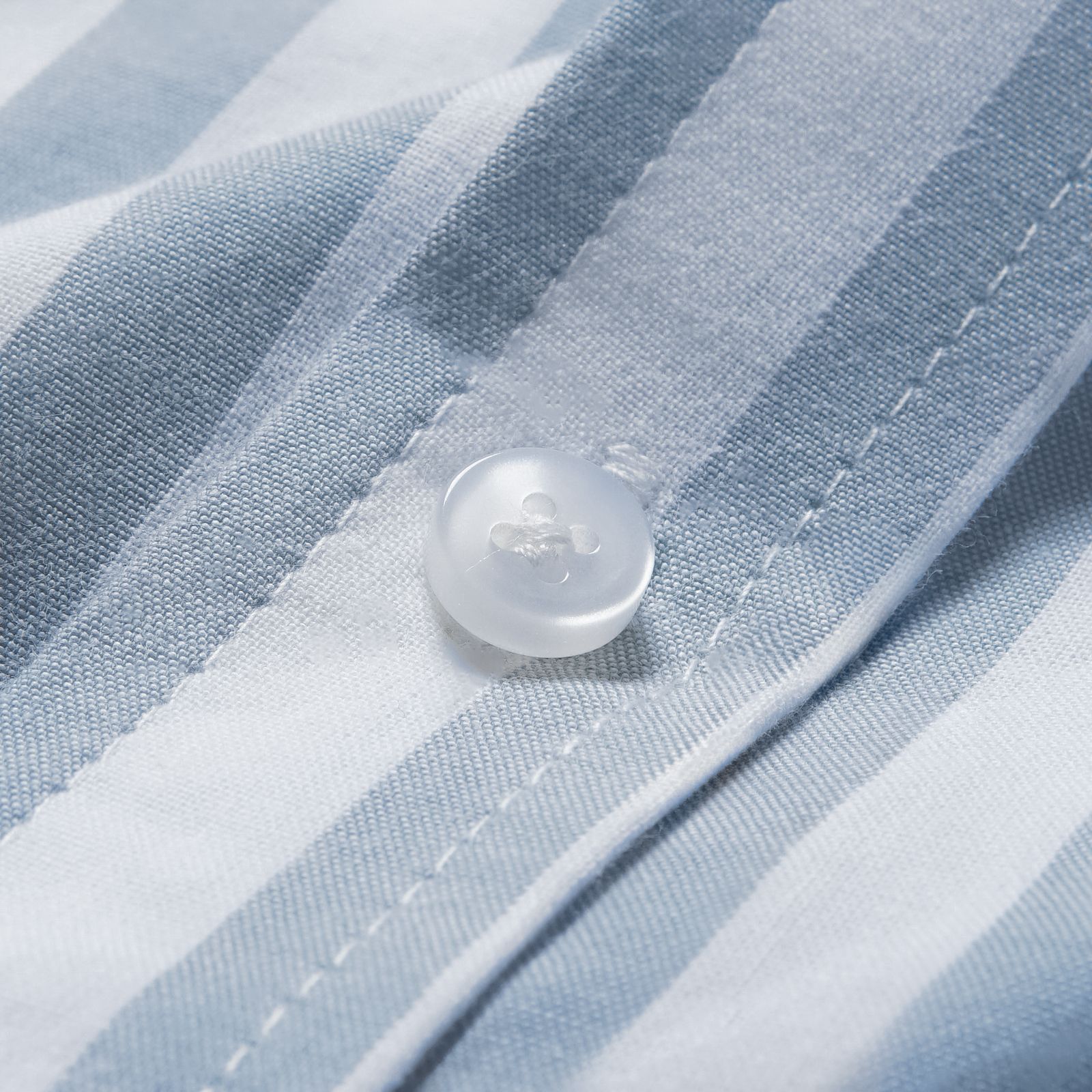 Blue Stripes Long Sleeves Shirt - Image 7