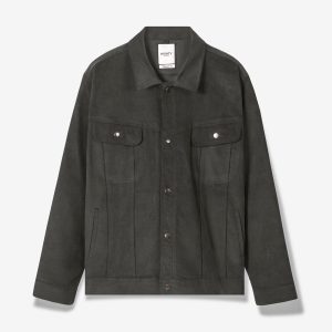 Trucker Grey Corduroy Jacket