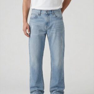 Light Blue Straight Jeans