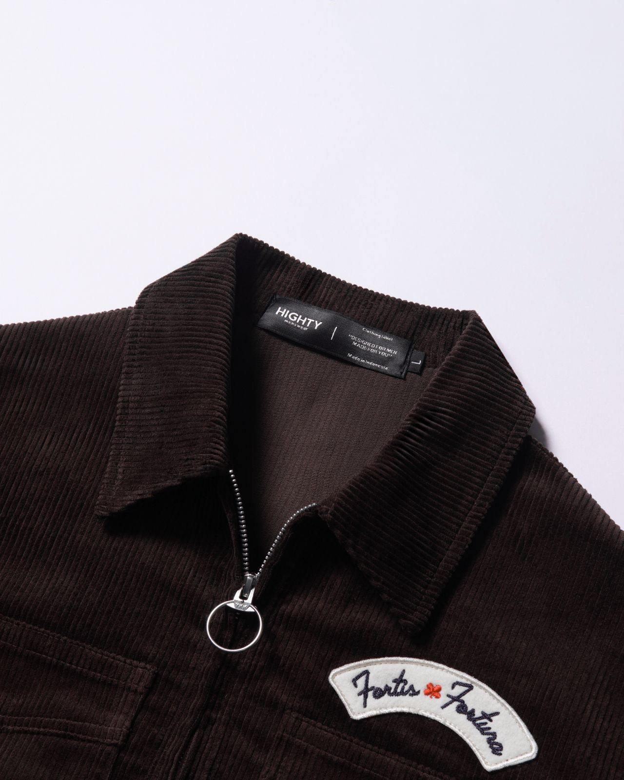 Fortuna Dark Brown Corduroy Jacket (Limited Stock) - Image 3
