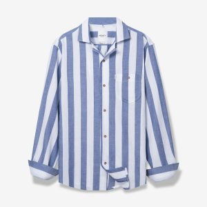 Tropic Navy Stripe Shirt