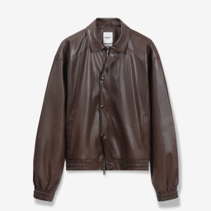 Alder Brown Leather Jacket