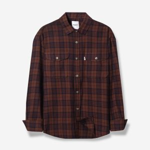 Flannel Red Tartan Oversize Shirt