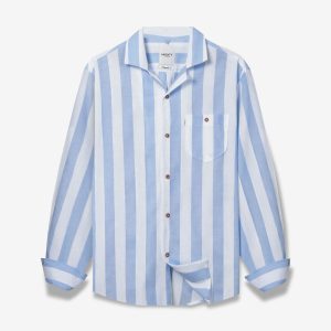 Tropic Blue Stripe Shirt