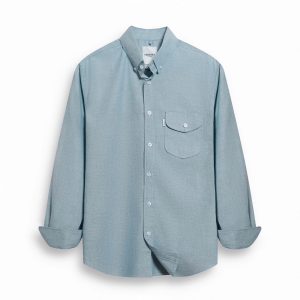 Twotone Blue Oxford Shirt