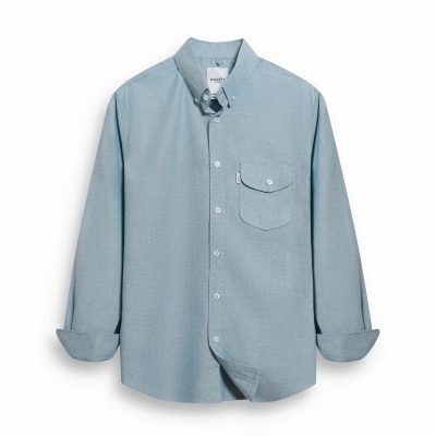 Twotone Blue Oxford Shirt