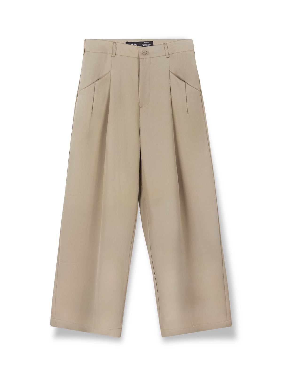 Cannes Khaki Wide Trousers - Image 3