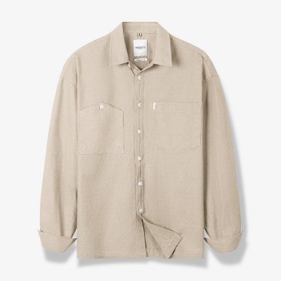 Dune Beige Oversize Shirt