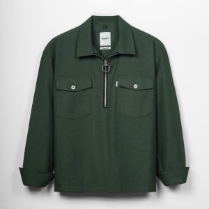 Green Halfzip Shirt