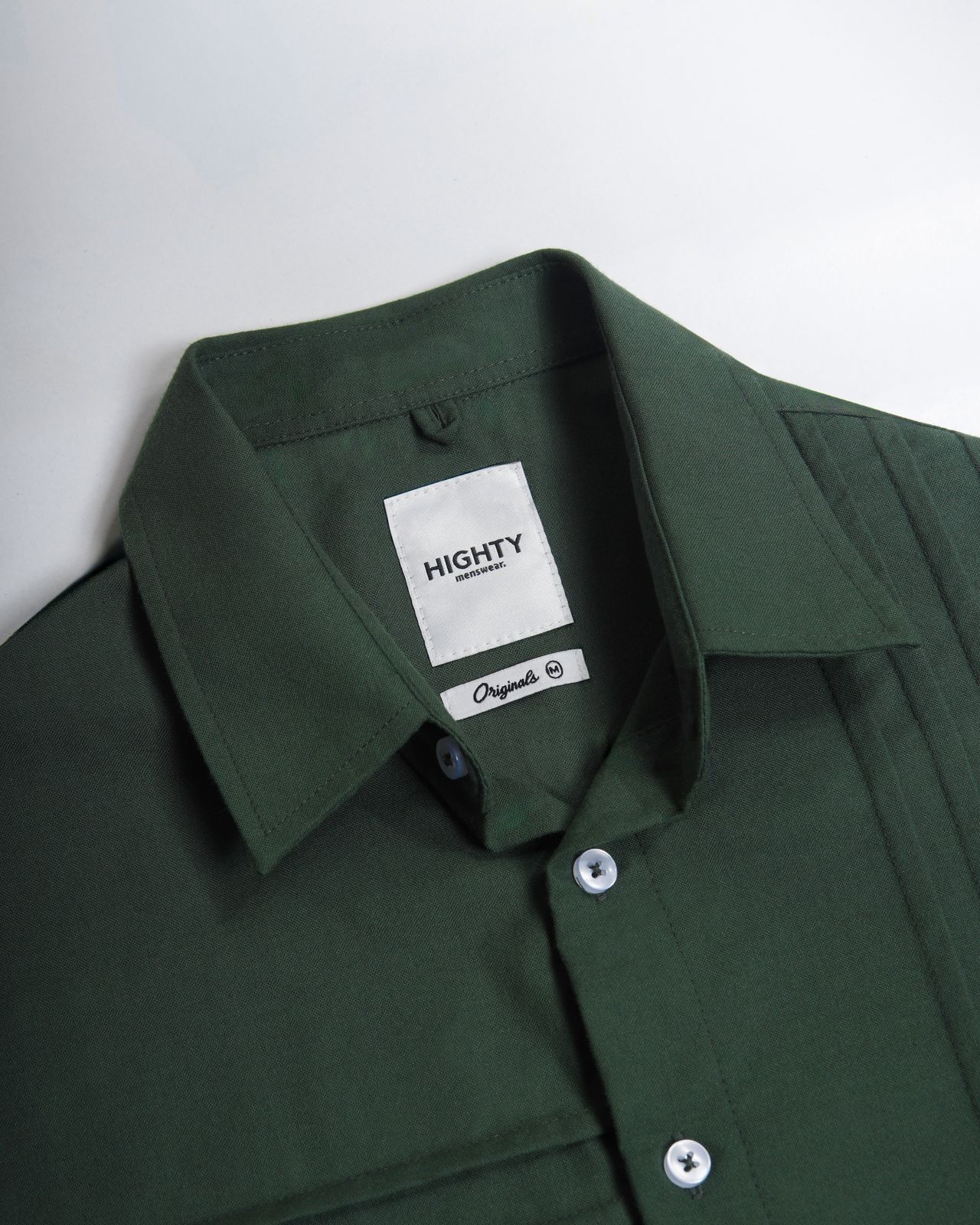 Liner Green Oversize Shirt - Image 3