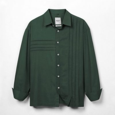 Liner Green Oversize Shirt