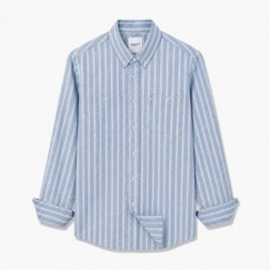Kei Light Blue Stripe Shirt