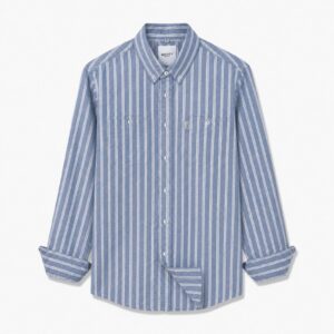 Kei Navy Stripe Shirt