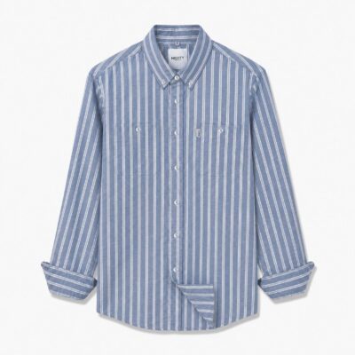 Kei Navy Stripe Shirt