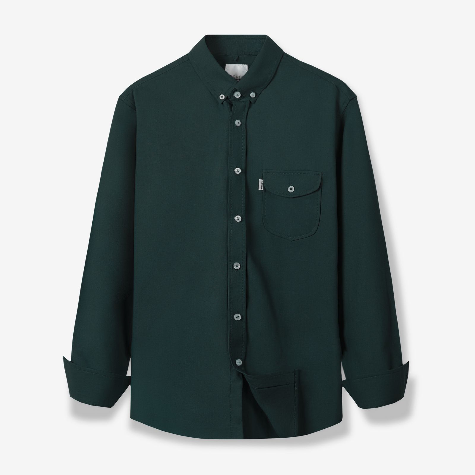 Emerald Plain Oxford Shirt