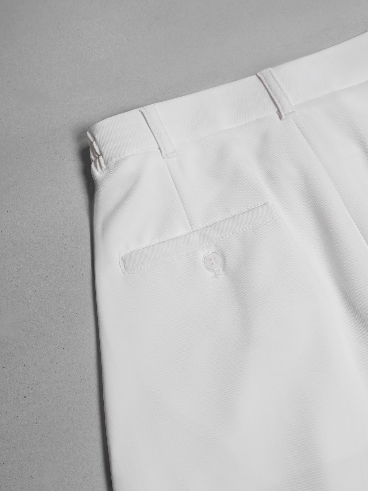 Cannes White Wide Trousers - Image 6