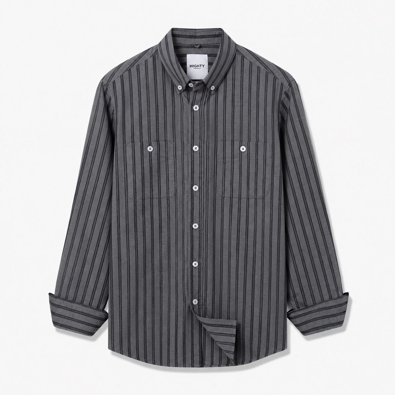 Kei Black Stripe Shirt