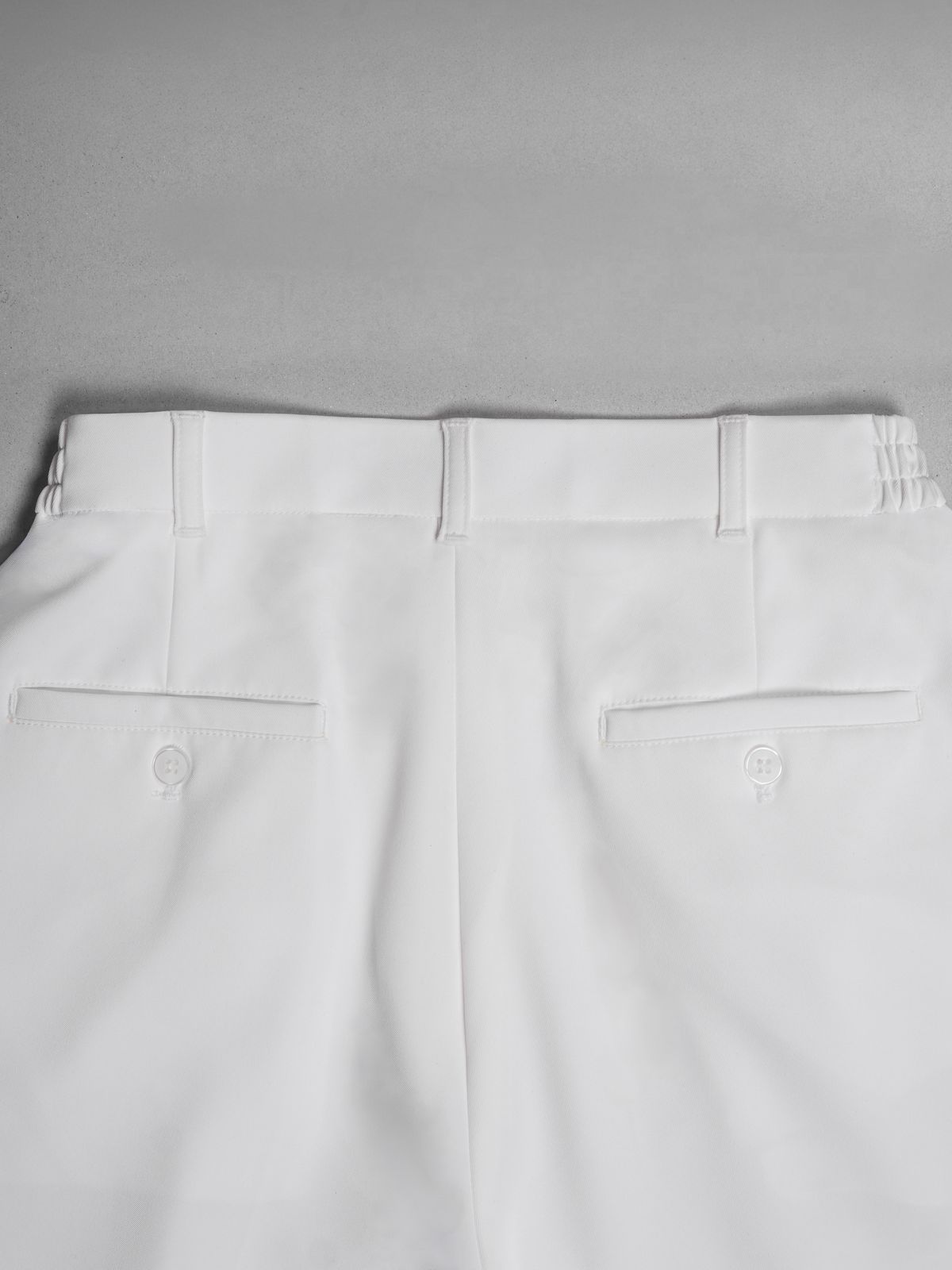 Cannes White Wide Trousers - Image 5
