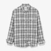 Settle Black Plaid Shirt