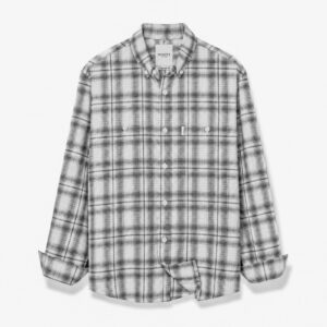Settle Black Plaid Shirt