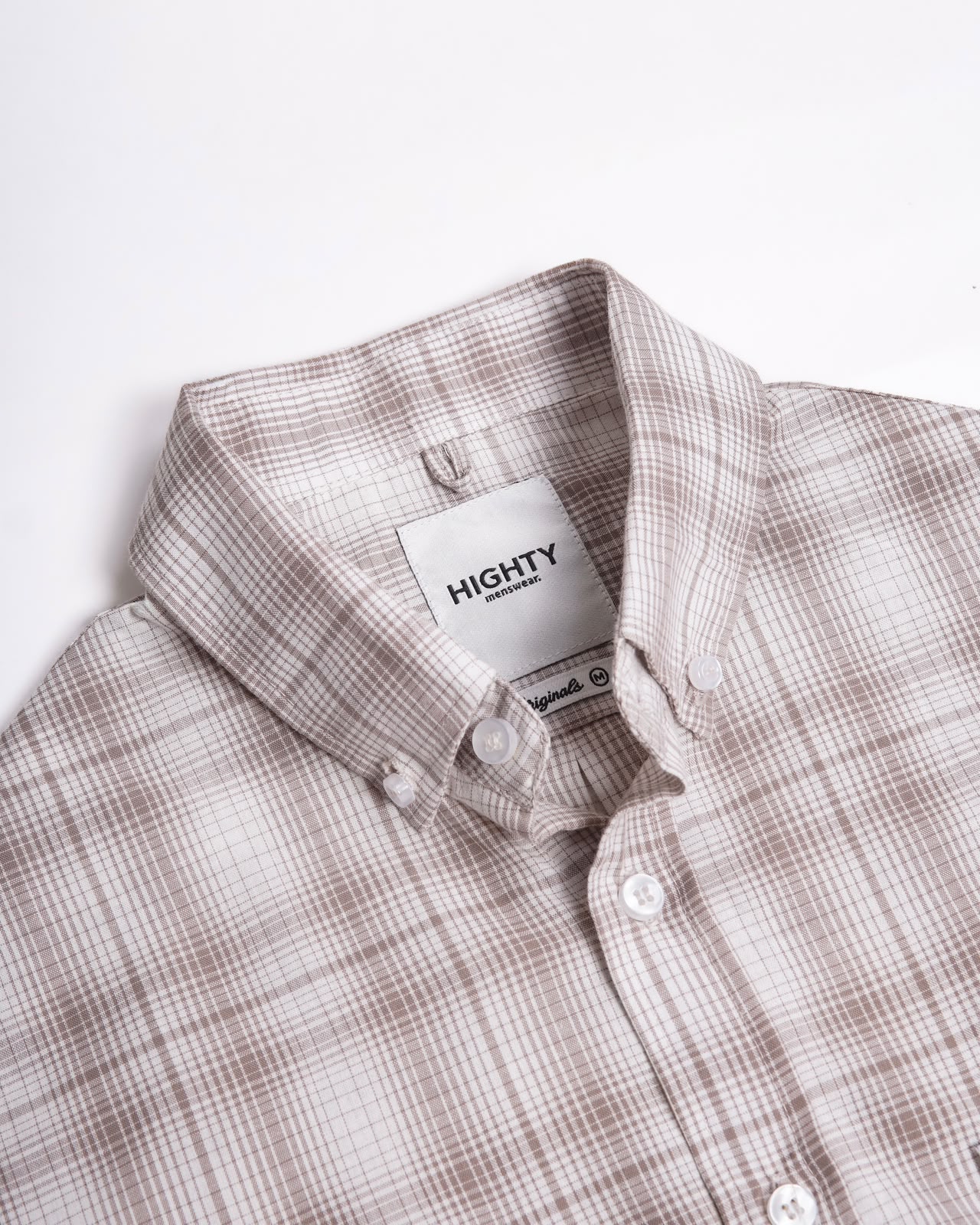 Settle Brown Plaid Shirt - Image 3