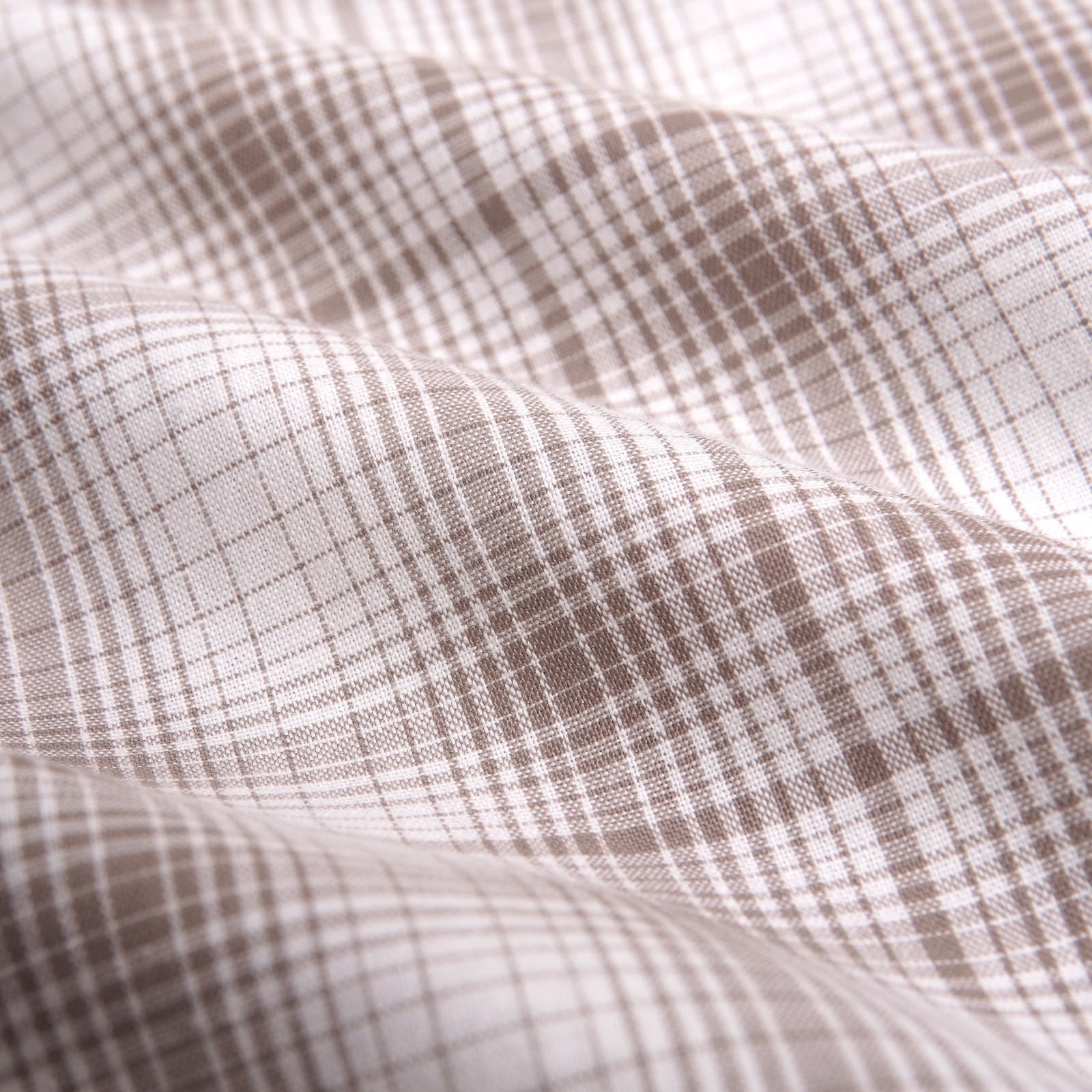 Settle Brown Plaid Shirt - Image 5