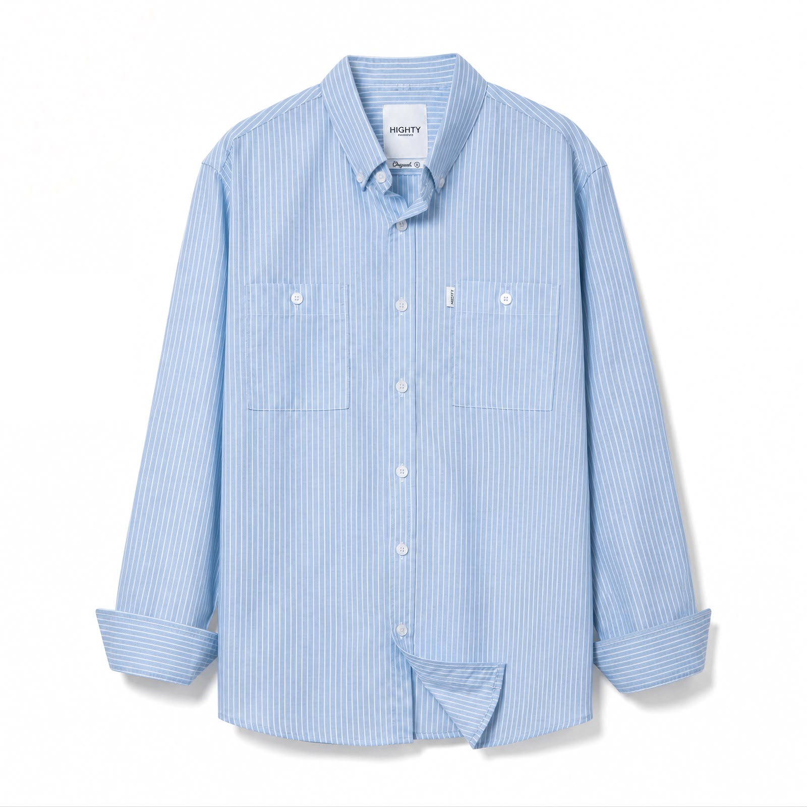 Zen Light Blue Stripe Shirt