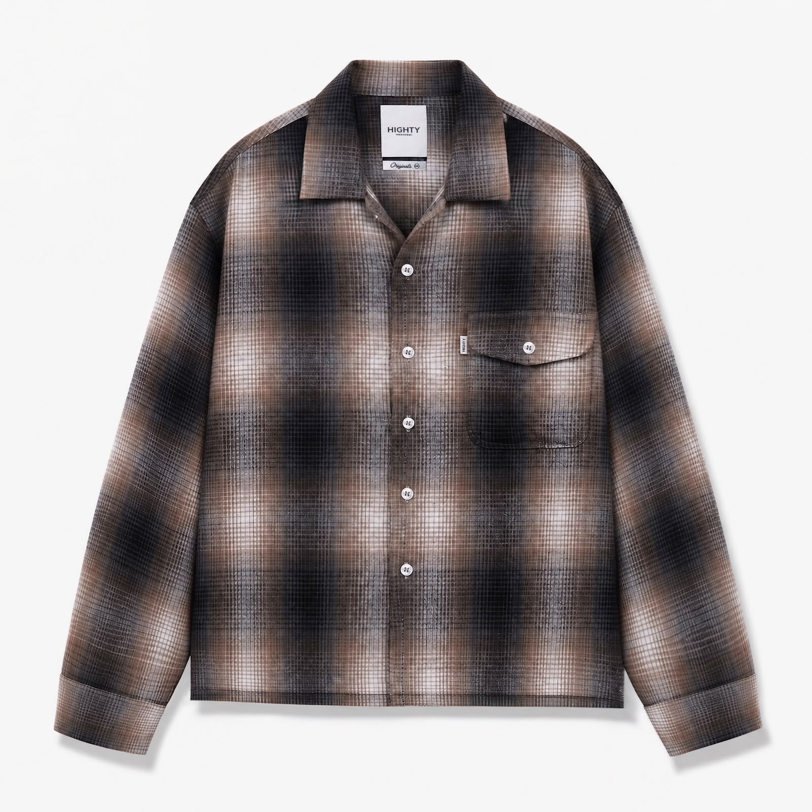 York 03 Flannel Boxy Shirt