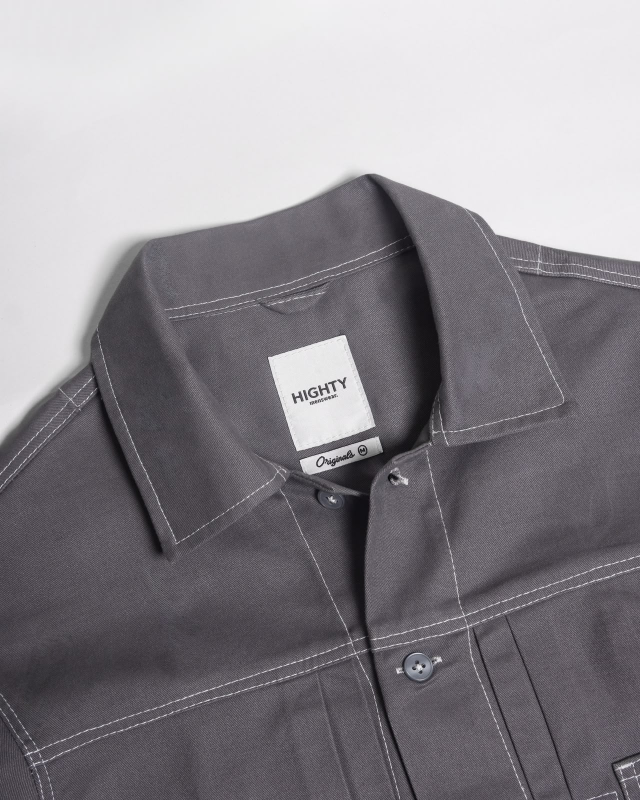 Type I Grey Twill Jacket - Image 3