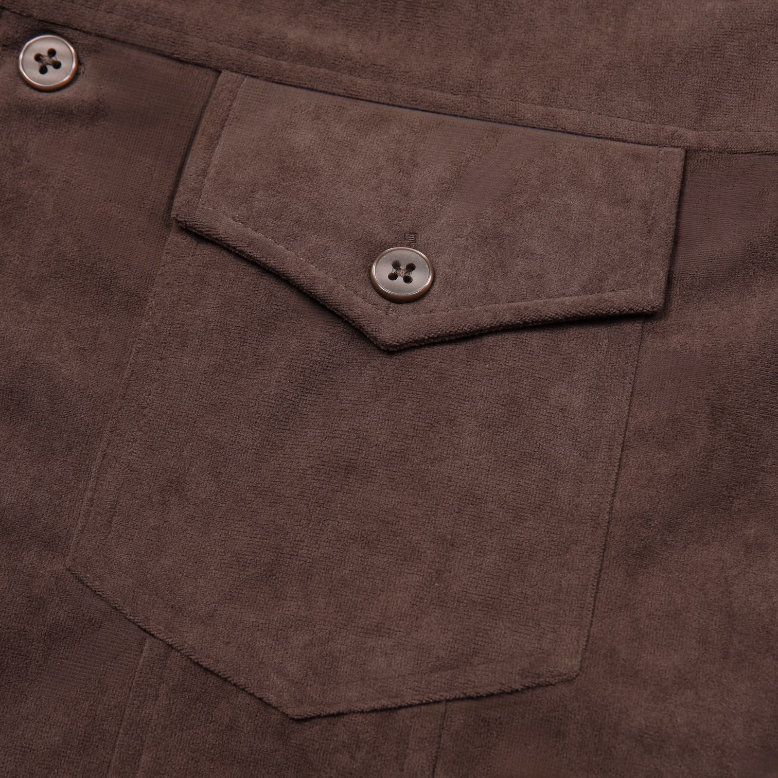 Vale Brown Bludru Jacket - Image 4