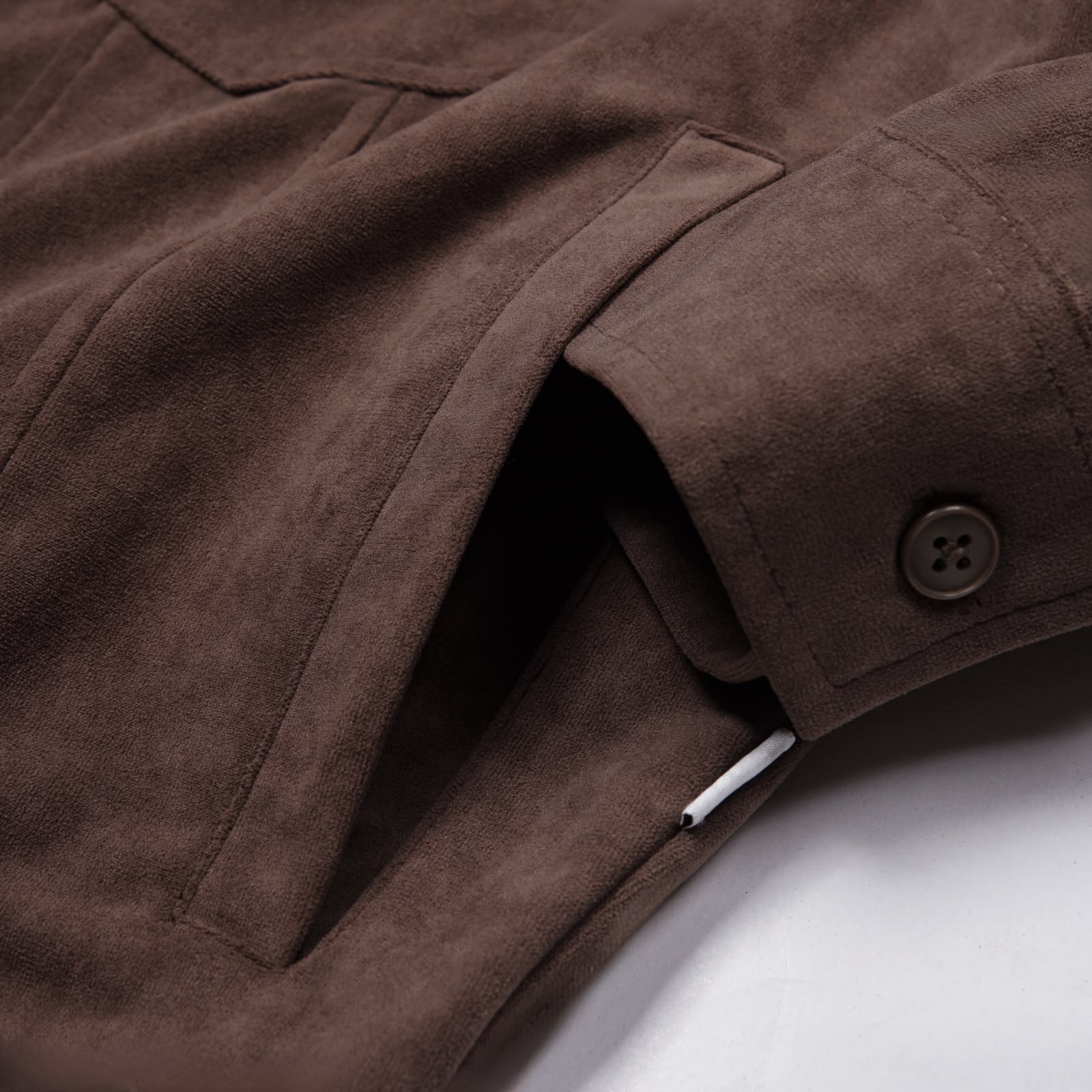 Vale Brown Bludru Jacket - Image 5