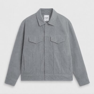 Vale Grey Bludru Jacket