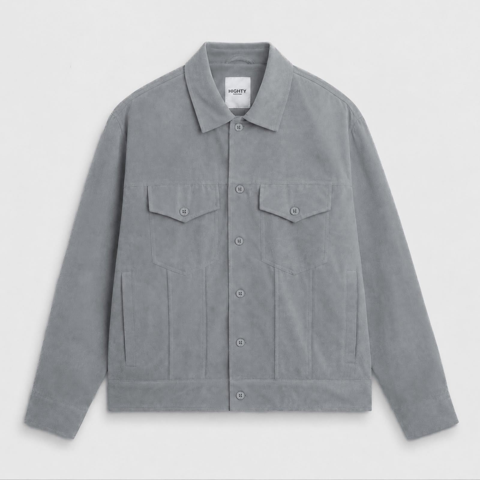 Vale Grey Bludru Jacket