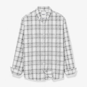 Settle Grey Plaid Shirt