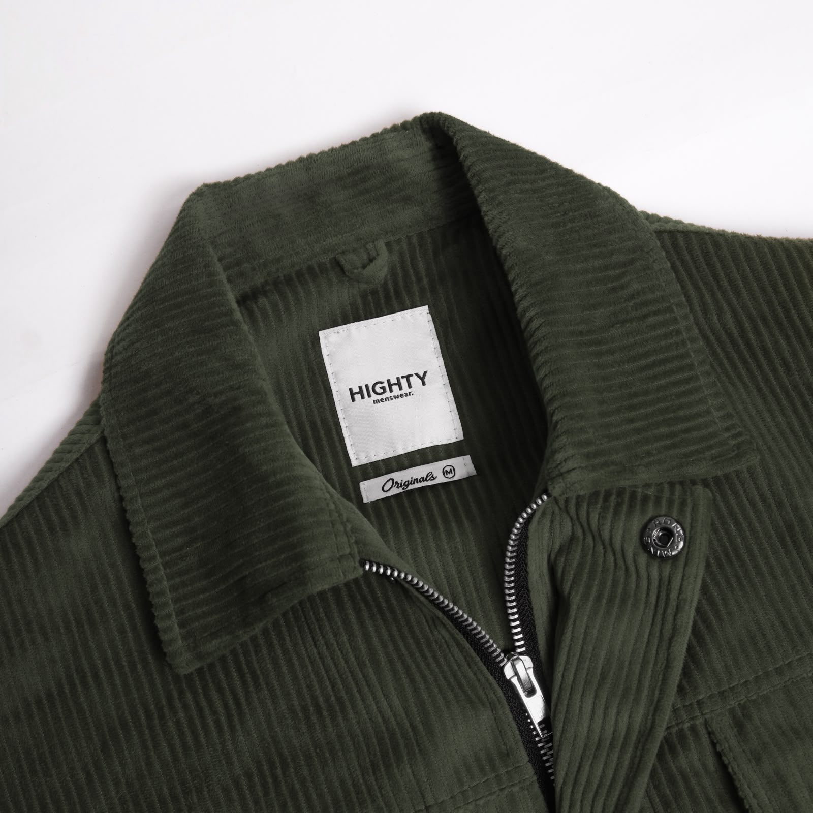Archi Green Corduroy Jacket - Image 3