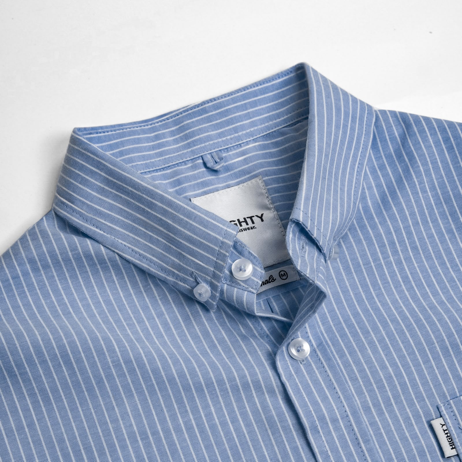 Zen Navy Stripe Shirt - Image 3